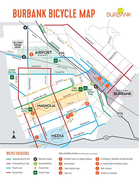 burberry bike paths|Burbank Bicycle Map .